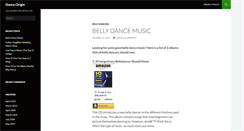 Desktop Screenshot of danceorigin.com
